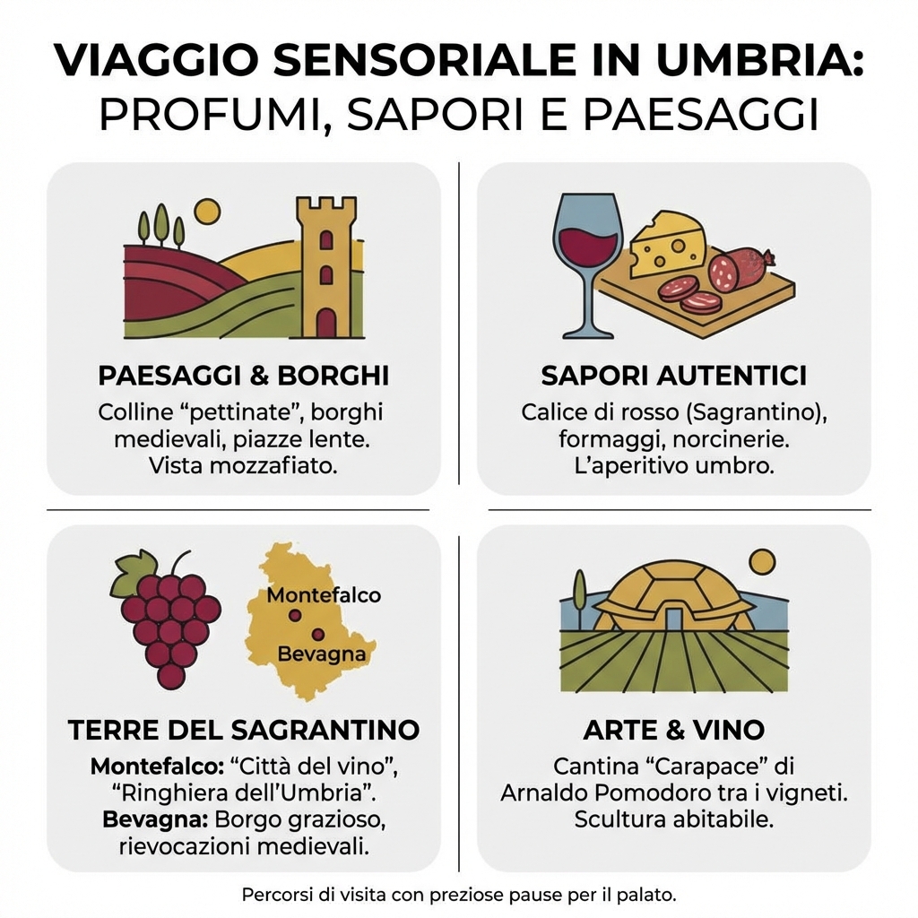 L'Ombrie à la carte : première étape "Terres de Sagrantino